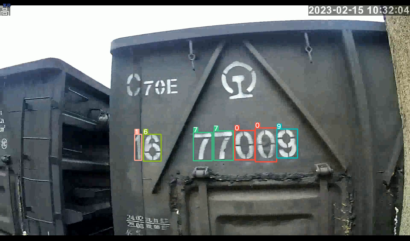 火車車廂號(hào)識(shí)別 火車車廂號(hào)識(shí)別